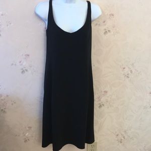 Tahari black sleeveless dress size 8
